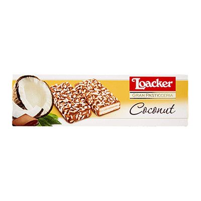 Snack Loacker Gran Pasticceria Cioccolato Bianco E Cocco Gr 100